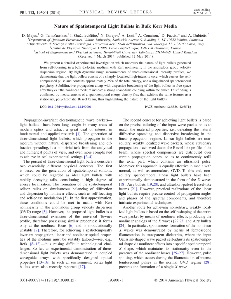 Nature of spatiotemporal light bullets in bulk Kerr media